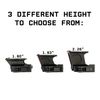 Monstrum Hypergrip Red Dot Riser Mount with QD Quick Release | Compatible with RMR Footprint | 1.93" Center Height