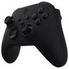 eXtremeRate Full Set Shell Buttons for Xbox Series X & S Controller, Black Custom Replacement Side Rails Grips Front Back Plate Cover for Xbox Core Wireless Controller [Controller Excluded]