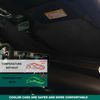 For Nissan Accessory US Flag Large Front Car Windshield Sun Shade UV Visor Cover