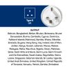 Go Travel Italian/Swiss to UK Earthed Adaptor (Adapter Ref 548)