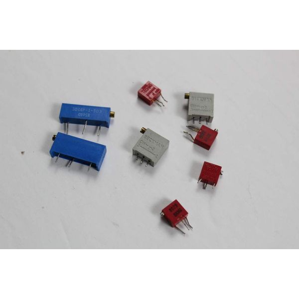Trimmer Resistors - Through Hole 50K 3/4" 10% Sealed Multi Turn