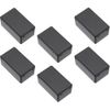 Junction Box Dustproof 6pcs 60x36x25mm Junction Box ABS Waterproof Box Plastic Case Power Box for Electrical Projects