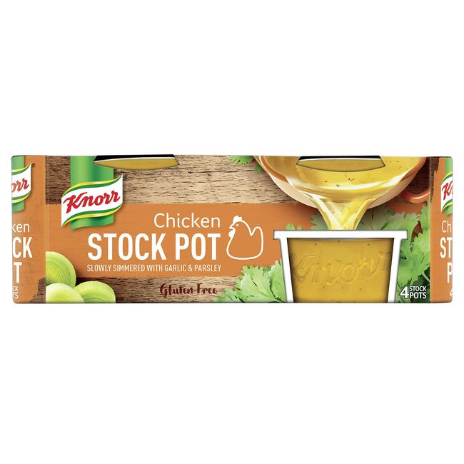 Knorr Chicken Stock Gel Pots 8 Pack 224g
