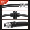 A-Premium Front Driver or Passenger Brake Hydraulic Hose Compatible with Select Chevy Models - Sonic 2012-2018 - Replace# 95134121