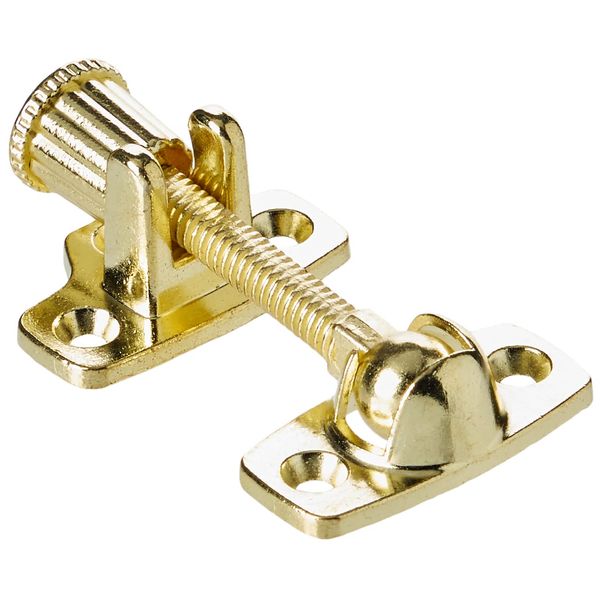 Merriway BH01890 Sash Window Fastener EB, Brass