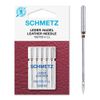Leather Sewing Machine Needles, Size 120/19, Includes Large Needle Threader