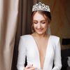 Ondder Silver Shiny Headband with Comb