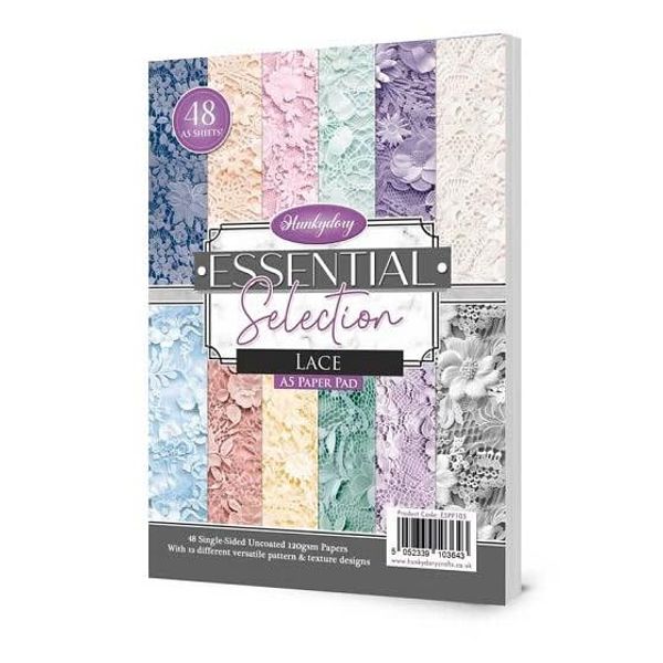 Hunkydory - Hunkydory Essential Selection Paper Pad - Lace - ESPP105