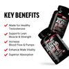 FORCE FACTOR Test X180 Alpha v2 T-Support for Men T-Supplement to Help 120caps