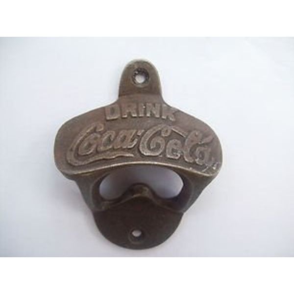 Bowley & Jackson Vintage style Coca Cola wall mounted bottle opener