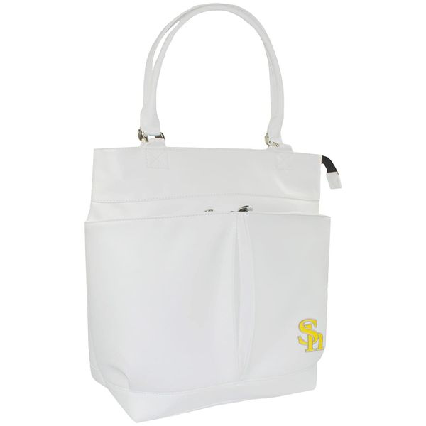 Leasax SBBB-3447 Tote Bag, White, white