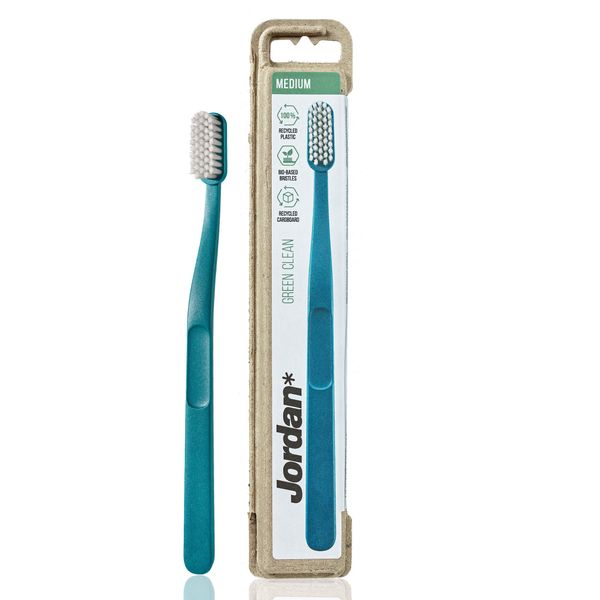 Jordan Tandenborstel Green Clean Medium – Pack of 1