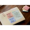 3M Post-it(R) Lined Notes, 4in. x 6in., Assorted Pastel Colors, Pack Of 5