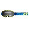 O'NEAL B-20 Glasses Strain Blue/Neon Yellow/Grey - Grey/One Size