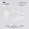 [150] Clear Nail Tips, All Sizes Set, Long Oval