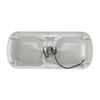 10 PACK RV 12v interior light w/switch Clear DOUBLE DOME Camper Trailer RV