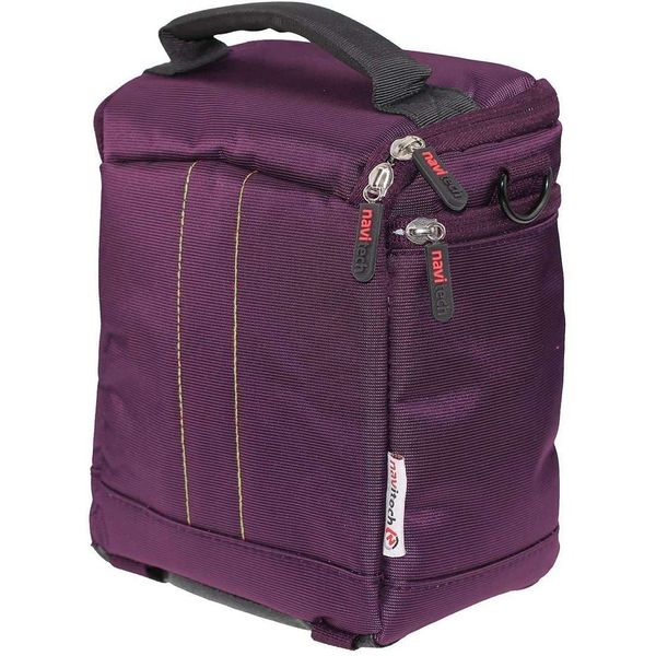 Navitech Purple DSLR SLR Camera Bag Compatible with Canon EOS R50 Mirrorless Camera