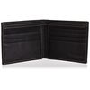 Timberland Men's Genuine Leather RFID Blocking Passcase Security Wallet, black, One Size