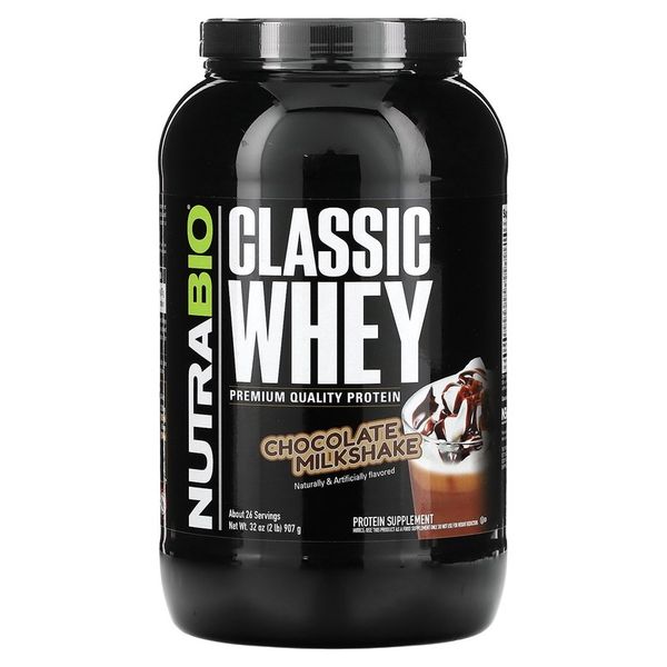 Nutrabio Labs Classic Fluent Protein Chocolate Milkshake 2 lbs (907 g) 150642, 907.18g