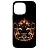 Hülle für iPhone 14 Pro Max Devil Demon Halloween Gym Workout Krafttraining