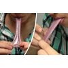 FAKE False elastic tongue