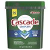 CASCADE Complete Dawn Fresh Scent Pacs DISHWASHER DETERGENT, FRESH SCENT, 90 CT
