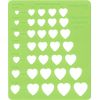 flexiShape Heart Clay Bezel Template