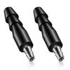 Zhanmai 2 Pcs Vac U Lock Adapter Quick Air Connector Quick Connector Device (Black)