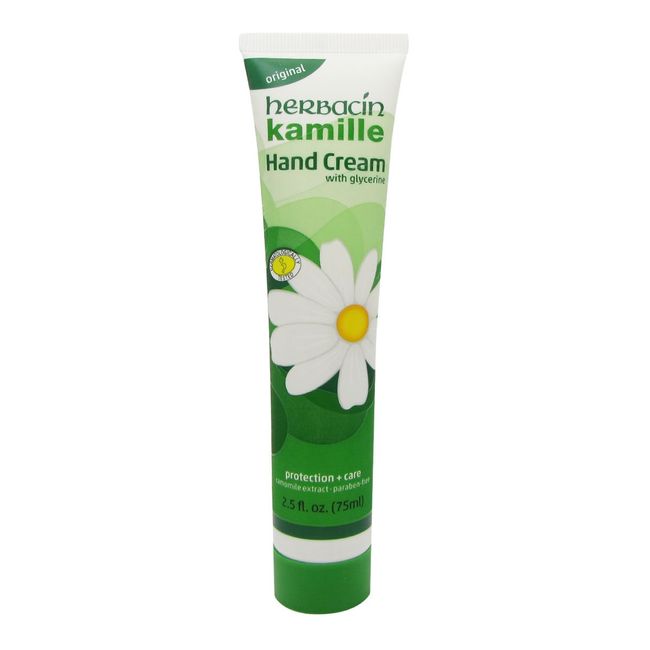 Herbacin WUTA KAMILLE Hand Cream Tubo 75ml [parallel import goods] [並行輸入品]