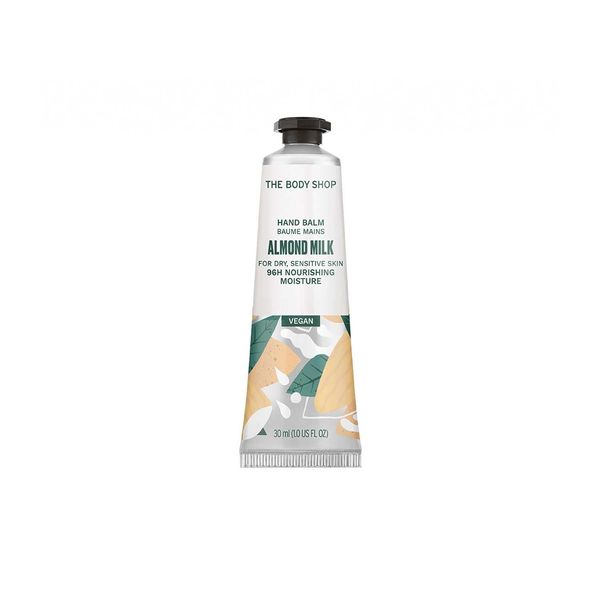 The Body Shop [Official] Hand Balm AM (Scent: Almond Milk), 1.0 fl oz (30 ml)