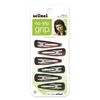 Scunci No Slip Snap Clips - 6 piece (Packaging May Vary)