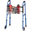 NOVA Folding Walker Basket with Cup Holder Bottom Liner Insert, Universal Fit, Easy On and Off