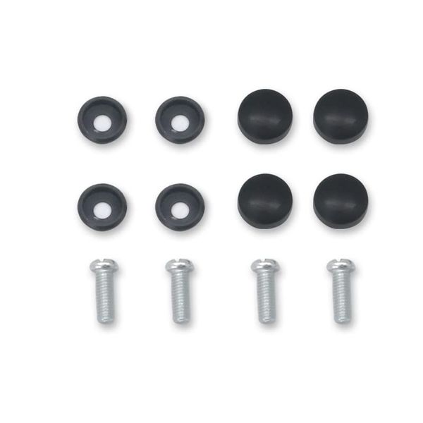 License Plate Frame Cap Covers Black