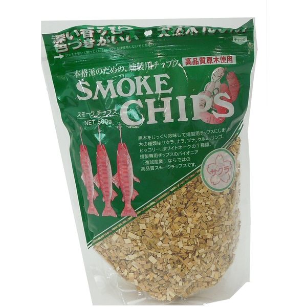 Shinsei Sangyo Smoke Chip Cherry (Approx. 17.6 oz (500 g)