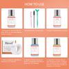 Eyebrow Lamination Kit,Professional Brow Lift Kit Premium Eyebrow Lift Kit Trendy Fuller Brow Look Semi-Permanent Tinting Make Brow Lifted Suitable Result Lasts 6 Weeks For Home Salon Makeup Use