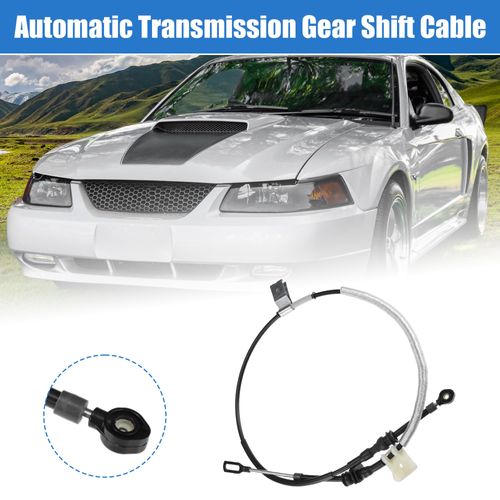 X AUTOHAUX Automatic Transmission Shifter Cable Gear Shift Cable Fit for Ford for Mustang 1999-2004