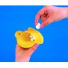 Azuma AZ958Y Hand Washing Sponge That Can Put Soap, Live Frog, Yellow