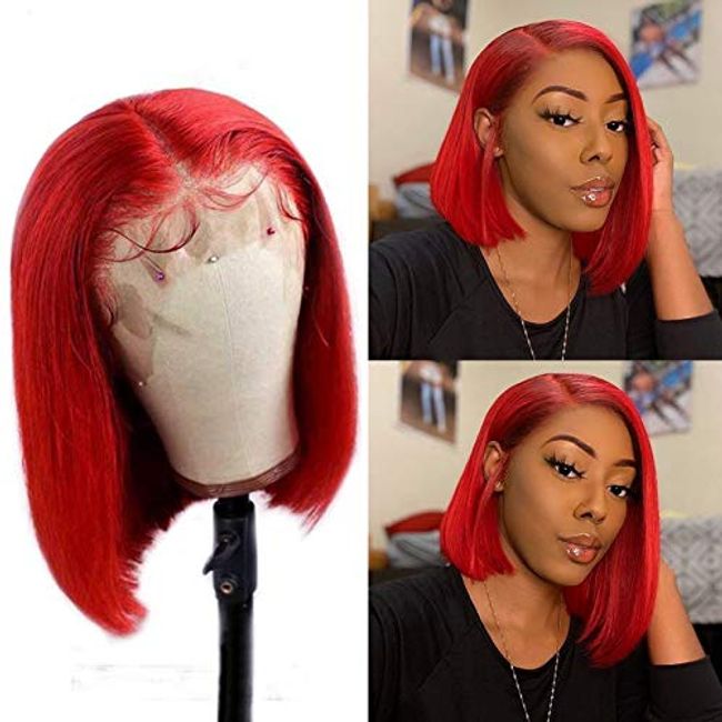  Silk Straight 13X1 T Part Lace Front Wigs Real Virgin
