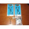 Lot Ceiling Hooks: 10 True Value Hardware 2 &9/16in hooks & 4 Liberty 3 in hooks