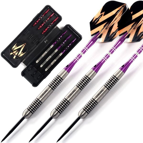 CUESOUL 18 Grams Tungsten Steel Tip Darts Set 90% Tungsten