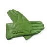Lades Genuine Leather Gloves Fully Lined (Large, Bright Green)