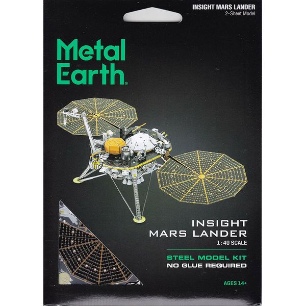 Fascinations Metal Earth InSight Mars Lander 3D Model Kit 1:40 Scale MMS193