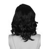 EpicCosplay Aries Short Black Curly Wig 22B1