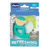 CHICCO - Coolant Teether 4 Months +, Green/Orange, Assorted Colours, Pack of 1