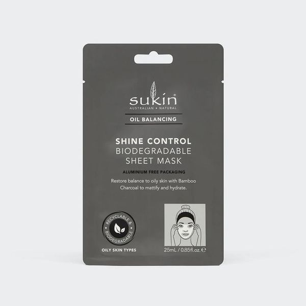 Sukin Oil Balancing Shine Control Sheet Mask 25ml