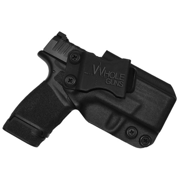 IWB Sweat Guard Holster - Inside The Waistband Holster - fits Springfield Hellcat (Carbon Fiber, Right)