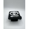 Tow Hitch Cover White/Black "4 Runner" - 3D Printed