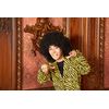 Clearstone Halloween Cosplay Setsubun Hyper Afro with Corner Unisex Black