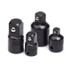 Gasea 4pcs Cr-v Impact Socket Adapter and Reducer Set for Impact Driver Ratchet Docket Extentsion Conversion Tool