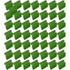 50 EBC Battery AA AAA CR123A Green Battery Holder Storage Cases